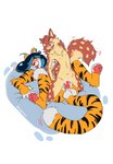 ahegao andromorph andromorph/gynomorph andromorph_on_top andromorph_penetrated anthro anthro_on_anthro anthro_penetrated anthro_penetrating anthro_penetrating_anthro balls big_balls big_breasts big_penis big_tail biped blush bodily_fluids breasts cum cum_in_pussy cum_inside duo erection fur genital_fluids genitals gynomorph gynomorph_on_bottom gynomorph_penetrating gynomorph_penetrating_andromorph gynomorph_penetrating_intersex hair in_heat intersex intersex/intersex intersex_on_bottom intersex_on_top intersex_penetrated intersex_penetrating intersex_penetrating_andromorph intersex_penetrating_intersex looking_pleasured nipples nude on_bottom on_top open_mouth orgasm pawpads paws penetration penile penile_penetration penile_spines penis penis_in_pussy pussy reverse_cowgirl_position sex simple_background smile spots spread_legs spreading stripes tail tongue tongue_out vaginal vaginal_penetration white_body magikarpii kuki_dicream maxiinne_sylver canid canine canis felid hybrid leopard mammal pantherine tiger wolf absurd_res digital_media_(artwork) hi_res trans_(lore) trans_woman_(lore)