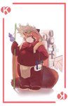 anthro asian_clothing backpack belly big_belly brown_body clothing east_asian_clothing footwear fundoshi hat headgear headwear japanese_clothing kemono leaf male orange_body overweight overweight_male sandals shoes solo underwear young yimingsama ailurid mammal red_panda 2023 hi_res