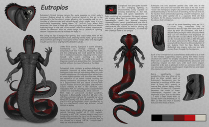 2_penises 3_penises 4_arms animal_genitalia animal_penis anthro apode athletic black_body black_claws black_flesh black_mouth black_penis black_scales black_sclera clawed_hands claws close-up color_swatch detailed_scales diamond_(marking) eye_shot fangs finger_claws forearms forked_tongue front_view genital_shot genital_slit genitals grey_body grey_scales hemipenes legless looking_at_viewer male markings mouth_shot multi_arm multi_genitalia multi_limb multi_penis multiple_poses muscle_tone open_mouth pecs penis pose prehensile_penis pupils rear_view red_body red_eyes red_scales scale_markings scaled_forearms scaled_hands scales scaly_tail serpentine slit_pupils smile smiling_at_viewer snake_hood solo tail tapering_penis teeth text toned_body toned_male toned_muscles tongue ventral_groove ventral_scales fridaflame eutropios cobra draconcopode naga reptile scalie snake 2025 absurd_res detailed english_text hi_res model_sheet