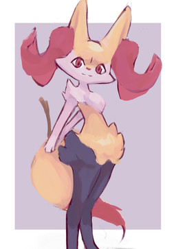 3_fingers ambiguous_anthro ambiguous_gender anthro arm_tuft biped black_body black_fur border cheek_tuft chest_tuft digitigrade dipstick_tail facial_tuft fingers flat_chested fokko front_view fur hands_behind_back hands_together head_turned inner_ear_fluff looking_at_viewer markings multicolored_body multicolored_fur nude_ambiguous nude_anthro object_in_tail orange_body orange_eyes orange_fur orange_nose orange_tail pointy_ears prick_ears shoulder_tuft side_view simple_background slim smile solo standing stick stick_in_tail tail tail_markings three-quarter_view tuft two_tone_tail white_body white_border white_fur yellow_body yellow_fur yellow_tail nintendo pokemon braixen canid generation_6_pokemon mammal pokemon_(species) 2022 absurd_res digital_media_(artwork) digital_painting_(artwork) english_description hi_res painting_(artwork) portrait shaded three-quarter_portrait