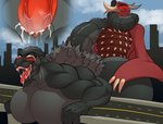 ahegao anthro anthro_on_anthro anthro_penetrated anthro_penetrating anthro_penetrating_anthro asphyxiation big_breasts big_butt breasts butt choking crossgender duo female female_penetrated godzilla godzilla_(series) huge_breasts huge_butt kaiju looking_pleasured macro macro_on_macro male male/female male_penetrating male_penetrating_female muscular muscular_female nude penetration penile penile_penetration penis_in_pussy power_bottom rodan_(toho) sex tail thebigbadwolf01 toho vaginal vaginal_penetration