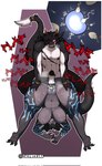 anthro anthro_on_anthro anthro_penetrated anthro_penetrating anthro_penetrating_anthro big_breasts big_penis black_body black_scales blush bodily_fluids breasts cum cum_in_pussy cum_inside cumshot duo ejaculation erection eye_scar facial_scar female female_penetrated genital_fluids genitals horn huge_breasts impregnation male male/female male_penetrating male_penetrating_female medial_ring muscular muscular_anthro muscular_male ovum penetration penile penile_penetration penis penis_in_pussy piledriver_position scales scar sex sperm_cell upside_down vaginal vaginal_penetration zacharysmith mythology dragon mythological_creature mythological_scalie scalie hi_res