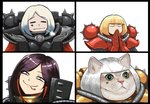 adepta_sororitas anthro armor astra_militarum big_breasts boob_armor breasts clothing female gloves handwear humor imperial_guard not_furry_focus smile lutherniel warhammer_(franchise) warhammer_40000 sister_of_battle domestic_cat felid feline felinid felis human mammal meme