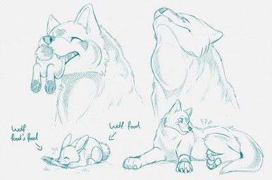 4_toes ambiguous_gender ambiguous_pred ambiguous_prey back_markings back_tuft barefoot base_two_layout basic_sequence belly black_pawpads blue_text carrot cheek_bulge cheek_tuft claws description digitigrade directional_arrow duo ear_tuft eating eating_food emanata eyebrows eyes_closed facial_markings facial_tuft fangs feet feral feral_pred feral_prey fluffy fluffy_tail food four_frame_image four_frame_sequence four_frame_staggered_grid fur fur_markings fur_tuft grass happy head_first head_markings heart_(marking) heart_symbol in_mouth information_label larger_ambiguous larger_feral larger_pred leg_tuft looking_at_belly looking_at_own_belly looking_back looking_down lying markings mouth_closed neck_bulge neck_tuft nude on_front on_grass on_ground open_mouth oral_vore outside partially_inside pawpads paws plant quadruped satisfied side_view simple_background sitting size_difference size_play small_tail smaller_ambiguous smaller_feral smile soft_vore staggering_(layout) swallowing tail teeth text three-quarter_view toe_claws toes tuft two_row_layout vegetable vore white_background white_claws wide_eyed s2-freak snowball_(s2-freak) canid canine canis lagomorph leporid mammal rabbit wolf 2018 blue_and_white english_text graphite_(artwork) guide_lines line_art monochrome multiple_scenes sequence shaded sketch traditional_media_(artwork)