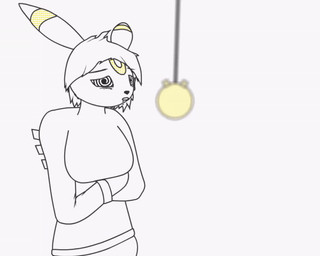 animated_gif anthro anthrofied arms_tied bodily_fluids bound clothed clothing drooling female hypnosis mind_control pendulum pokemorph restraints saliva spiral spiral_eyes straitjacket padlockedpadding nintendo pokemon eeveelution generation_2_pokemon pokemon_(species) umbreon 5:4 animated dithering low_res short_playtime story story_at_source story_in_description