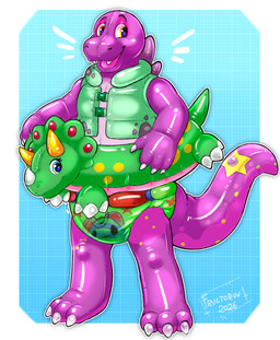 anthro clean_diaper clothed clothing diaper inflatable inflatable_toy male pattern_diaper pool_toy simple_background smile solo swim_ring swim_ring_with_face swim_vest tail wearing_diaper fructoruu zoran animate_inanimate dinosaur living_inflatable prehistoric_species reptile saurischian scalie theropod tyrannosaurid tyrannosauroid tyrannosaurus tyrannosaurus_rex absurd_res hi_res