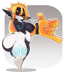 areola belly big_areola big_breasts big_butt big_nipples breasts butt female hair hair_hand huge_butt huge_hips huge_thighs humanoid_pointy_ears markings narrowed_eyes nipples not_furry orange_hair pointy_ears puffy_areola puffy_nipples shortstack shortstack_female side_view slightly_chubby solo thick_thighs wide_hips aishirokbeta nintendo the_legend_of_zelda twilight_princess midna humanoid imp twili 2024 absurd_res hi_res