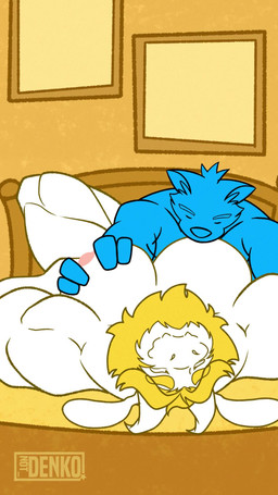 anthro big_muscles big_pecs breast_play breast_suck breasts duo fur male male/male muscular muscular_anthro muscular_male nipple_fetish nipple_play nipple_suck nipples nude open_mouth pec_grab pec_squeeze pecs sucking teeth white_body white_fur not_denko undertale_(series) asgore_dreemurr ych_(character) bovid canid canine caprine goat mammal 2d_animation animated hi_res no_sound short_playtime webm