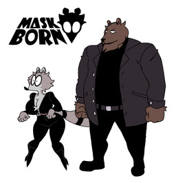 anthro big_breasts big_butt black_clothing bodysuit boots breasts butt clothed clothing coat detective duo female female_anthro femme_fatale footwear fur high_heeled_boots high_heels jacket logo male male/female markings overweight police pouch_(clothing) raccoon_tail resting_bitch_face shocked shoes simple_background skinsuit stripes tail tail_markings thief tight_clothing topwear white_background diegutan marcos_the_bear uva_the_raccoon bear brown_bear mammal procyonid raccoon ursine aliasing binary_drawing digital_drawing_(artwork) digital_media_(artwork) hi_res