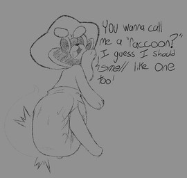 ambiguous_gender anthro big_diaper clothed clothing diaper diaper_only feces huge_diaper open_mouth pooping smile soiled_diaper soiling soiling_diaper solo text topless unclean_diaper used_diaper using_diaper wearing_diaper dropoffofdiapers maple_panda ailurid mammal red_panda digital_media_(artwork) english_text monochrome