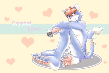 4_toes anthro arm_tuft asian_clothing athletic athletic_anthro athletic_male bandage bandaged_tail bangs barbed_dildo barefoot bent_legs black_eyebrows blue_body blue_fur blue_tail blue_tuft blush blush_lines cheek_tuft claws clenched_teeth clothed clothed_anthro clothed_male clothing countershade_arms countershade_face countershade_feet countershade_fur countershade_hands countershade_legs countershade_neck countershade_torso countershading dildo dipstick_tail east_asian_clothing elbow_tuft embarrassed eyebrow_through_hair eyebrows facial_tuft feet finger_claws fingerpads fingers fundoshi fundoshi_only fur grey_nose grey_text hair hair_between_eyes heart_background heart_symbol hindpaw holding_dildo holding_object holding_sex_toy humanoid_hands humanoid_heel iris japanese_clothing kemono long_tail male male_anthro markings monotone_clothing monotone_fundoshi monotone_hair monotone_underwear multicolored_body multicolored_fur nipples notched_ear orange_hair pattern_background pawpads paws pink_blush pink_dildo pink_nipples pink_pawpads pink_text plantigrade plantigrade_pawpads pose pupils purple_eyes purple_text sex_toy short_hair shoulder_tuft simple_background sitting solo tail tail_markings teal_background teeth text three-quarter_view toe_claws toes topless topless_anthro topless_male translucent translucent_hair tuft two_tone_body two_tone_fur underwear underwear_only white_body white_claws white_clothing white_countershading white_fundoshi white_fur white_inner_ear white_markings white_sclera white_tail_tip white_text white_tuft white_underwear yellow_background wanzi tenga domestic_cat felid feline felis mammal 2018 3:2 absurd_res chinese_description english_description english_text full-length_portrait hi_res pinup portrait
