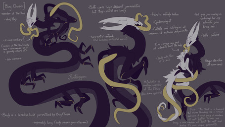 2_tongues ambiguous_gender antennae_(anatomy) anthro coiled_tail coiled_tails coiling duo entwined_tails extreme_french_kiss french_kissing fur hivemind infestation kissing long_tongue multi_limb multi_tongue open_mouth oral oral_penetration parasite penetration restrained size_difference solo tail tail_coil tentacles text tongue tongue_out pantheggon bug_chaser_(pantheggon) alien arthropod canid canine canis centipede mammal myriapod wolf 2026 absurd_res digital_media_(artwork) english_text hi_res