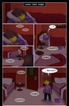 absolutedream absurd_res bed bedroom comic dialogue english_text frisk_(undertale) furniture hi_res human mammal sleeping text undertale undertale_(series)