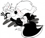 0r0ch1 anal anal_penetration artie ball_gag balls blush canine cum cum_in_ass cum_inside gag gay hindpaw looney_tunes male monochrome paws penetration penis pepé_le_pew skunk soles vein veiny_penis warner_brothers wolf
Rating: Explicit
Score: 30
User: DragonRanger
Date: March 17, 2012