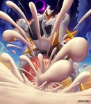 animal_genitalia animal_penis arceus balls big_balls big_penis bodily_fluids cum cum_everywhere cum_explosion cumshot deity detailed detailed_background ejaculation equine_genitalia equine_penis erection excessive_cum excessive_genital_fluids feral generation_4_pokemon genital_fluids genitals hi_res huge_balls huge_penis hybrid_genitalia hybrid_penis hyper hyper_balls hyper_cum hyper_genitalia hyper_penis legendary_pokemon looking_down low-angle_view magic male messy muscular muscular_feral muscular_male nintendo on_hind_legs penis pokemon pokemon_(species) presenting presenting_penis reflection tail unusual_anatomy unusual_genitalia unusual_penis vein veiny_penis voidlesky