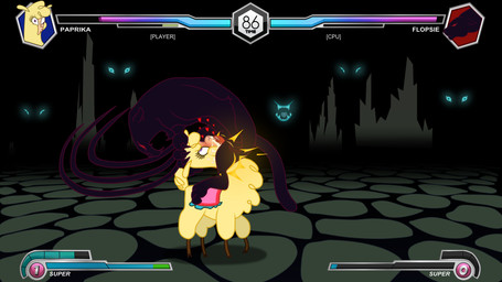 being_watched blush bodily_fluids cave cloven_hooves cum cum_in_mouth cum_inside fake_screencap female feral forced fur game_avatar gameplay_mechanics genital_fluids genitals gui health_bar heart_cluster heart_symbol hooves looking_at_another male male/female number on_model oral penis purple_body purple_eyes purple_fur red_eyes timer toony unguligrade yellow_body yellow_fur theonewithoutaname them's_fightin'_herds paprika_paca_(tfh) alpaca camelid felid flopsie_(tfh) mammal pantherine absurd_res hi_res
