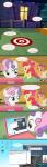 absurd_res apple_bloom_(mlp) comic computer cutie_mark_crusaders_(mlp) earth_pony electronics english_text equid equine feathered_wings feathers female feral friendship_is_magic hasbro hi_res horn horse jananimations laptop mammal my_little_pony mythological_creature mythological_equine mythology pegasus pony scootaloo_(mlp) smile sweetie_belle_(mlp) text unicorn wings