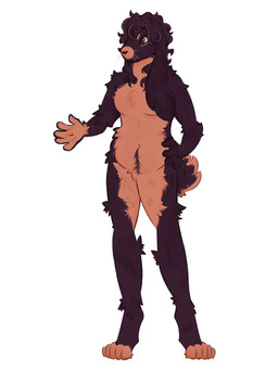 anthro breasts featureless_breasts featureless_crotch female floppy_ears fur hand_on_hip multicolored_body multicolored_fur navel scut_tail short_tail solo tail whiskers urmanti5 lagomorph leporid mammal rabbit 3:4 hi_res