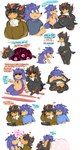 5_fingers anthro belly big_belly black_clothing black_eyebrows black_nose black_swimming_trunks black_swimwear black_tail blue_body blue_clothing blue_fur blue_sweater blue_tail blue_topwear blush bracelet brown_clothing brown_sweater brown_topwear chest_tuft clothed clothed_anthro clothed_male clothing crossed_legs cuddling dialogue duo ellipsis eyebrows eyes_closed eyewear fingers fur glasses gold_(metal) gold_anklet gold_bracelet gold_jewelry grey_body grey_clothing grey_fur grey_shirt grey_t-shirt grey_topwear half-closed_eyes hand_holding heart_symbol hearts_around_head holding_eyewear holding_glasses holding_object holding_plate jewelry kiss_on_lips love lying_on_another male male_anthro markings mature_anthro mature_male multicolored_body narrowed_eyes navel obese obese_anthro obese_male on_towel overweight overweight_anthro overweight_male pillow pink_blanket plate reading rectangular_glasses red_blanket red_clothing red_eyewear red_markings red_sunglasses red_swimming_trunks red_swimwear shirt sitting sitting_on_towel sleeping sleeping_together sore squint standing sunglasses sweater swimming_trunks swimwear t-shirt tail tan_body tan_pillow tan_skin text thick_thighs topwear towel tuft under_blanket white_body white_fur yelling yelling_at_another beastofeuthanasia sega sonic_the_hedgehog_(series) shadow_the_hedgehog sonic_the_hedgehog eulipotyphlan hedgehog mammal 2019 absurd_res digital_drawing_(artwork) digital_media_(artwork) english_description english_text flat_colors hi_res multiple_images