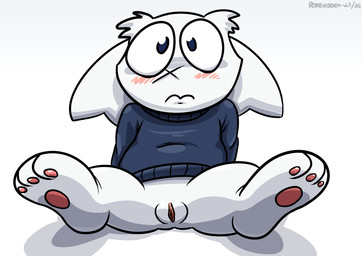3_toes blue_eyes blush bottomless cave_story clothed clothing cute female fur half-dressed lagomorph looking_at_viewer mammal mimiga pawpads paws pokehidden pussy sitting solo sue_sakamoto sweater toes video_games white_fur
Rating: Explicit
Score: 7
User: Hydr0
Date: January 11, 2015 3_toes blue_eyes blush bottomless cave_story clothed clothing cute female fur half-dressed lagomorph looking_at_viewer mammal mimiga pawpads paws pokehidden pussy sitting solo sue_sakamoto sweater toes video_games white_fur
Rating: Explicit
Score: 7
User: Hydr0
Date: January 11, 2015