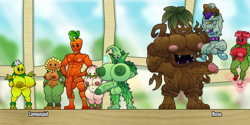 3_toes 4_fingers abs alternate_species anthro areola arm_tuft balls barefoot bell bell_collar belly belly_mouth belt biceps big_areola big_balls big_breasts big_nipples big_penis biped black_eyes brain breasts brown_areola brown_body brown_nipples carnivorous_plant chart cheek_tuft circumcised clothing collar detailed_background disappointed ear_tuft elbow_tuft erection eyebrows eyelashes eyeshadow facial_tuft feet female fingers flaccid flower fluffy food footwear foreskin freckled_breasts freckled_face freckles front_view fruit fur genital_tattoo genitals gesture glans gradient_body green_areola green_balls green_body green_nipples green_penis group gynomorph hair hand_on_hip hands_on_hips hanging_by_arms heart_symbol height_chart holding_another huge_breasts huge_penis humanoid_genitalia humanoid_penis humanoidized intersex leaf leaf_hair leg_tuft lemon levitating levitation liquid long_penis looking_at_another looking_at_viewer magic magic_user makeup male male/male markings mohawk monotone_body mouthless multicolored_body muscular muscular_anthro muscular_arms muscular_humanoid muscular_male navel nipples nude open_mouth orange_areola orange_balls orange_body orange_nipples orange_penis organs pecs penis penis_tattoo petals pink_areola pink_balls pink_body pink_nipples pink_penis plant plant_hair pose pseudo_hair purple_hair raised_arm raised_arms raised_eyebrow red_body roots rose_(flower) saggy_balls seed sharp_teeth shoes shortstack shoulder_tuft shrug sky slightly_chubby slightly_chubby_female slim smile smoke spikes spikes_(anatomy) spiral spiral_eyes spots spotted_balls spotted_body spotted_genitalia spotted_markings spread_arms standing striped_body striped_genitalia striped_markings striped_penis stripes suspension tail tattoo teeth tentacles text thick_thighs toes tree tuft two_tone_body vegetable vein veiny_penis visor vulva white_body white_fur wide_hips window yellow_balls yellow_body yellow_nipples yellow_penis annaengine electronic_arts garden_warfare plants_vs._zombies popcap_games hover_goat-3000 rose_(pvz) aloe_(pvz) bovid brain_stem_(pvz) caprine elemental_creature elemental_humanoid flora_fauna flower_creature flower_humanoid food_creature food_humanoid fruit_humanoid goat humanoid intensive_carrot_(pvz) lemonaid_(pvz) living_fruit living_vegetable mammal plant_humanoid power_lily_(pvz) sour_shot_(pvz) sunflower_(pvz) tomb_tangler_(pvz) vegetable_humanoid absurd_res digital_drawing_(artwork) digital_media_(artwork) english_text hi_res model_sheet