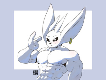 3_fingers abs anthro biceps big_muscles ear_piercing fingers looking_at_viewer male muscular muscular_anthro muscular_male nipple_piercing nipples pecs piercing simple_background smile solo white_body voidfoxtamcin microsoft ori_(series) xbox_game_studios ori_(ori) guardian_spirit 4:3 absurd_res hi_res