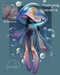 bubble clothing dress feet female fungus leotard mushroom mushroom_cap not_furry smile solo standing toes toony translucent translucent_clothing translucent_dress feefal animal_humanoid elemental_creature elemental_humanoid fungi_fauna fungi_humanoid humanoid marine marine_humanoid mushroom_humanoid hi_res