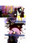 2016 absurd_res blood blood_on_clothing blood_on_hair blood_splatter bodily_fluids clothed clothing collar comic cruelty death dialogue dress empty_eyes english_text equid equine feathered_wings feathers female feral fluttershy_(mlp) friendship_is_magic gashiboka hasbro hi_res horn horse mammal mane my_little_pony mythological_creature mythological_equine mythology pegasus pony psychological_torture shocked soul_devouring_eyes text twilight_sparkle_(mlp) winged_unicorn wings