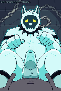 anal anal_orgasm anal_penetration anthro anthro_on_anthro anthro_penetrated anthro_penetrating anthro_penetrating_anthro balls begging begging_pose big_cumshot bodily_fluids breath butt canine_skull chain chain_leash chiptune collar cum cum_in_ass cum_in_stomach cum_inside cum_string cum_while_penetrated cumshot cumshot_in_ass cumshot_on_face dominant dominant_pov duo ejaculation erection excessive_cum excessive_genital_fluids first_person_view foreskin fur genital_fluids genitals hands-free holidays humanoid_genitalia humanoid_penis leash looking_pleasured lying male male/male male_penetrated male_penetrating male_penetrating_male male_pov multiple_cumshots music nude on_back orgasm orgasm_face overweight overweight_anthro overweight_male penetration penile penile_penetration penis penis_in_ass pose sex slightly_chubby slightly_chubby_male sound_effects spiked_collar spikes throbbing throbbing_penis top_pov translucent translucent_body conditional_dnp mabit halloween anthro_anon hyde_(mabit) canid canine canis ghost mammal spirit wolf 2025 2:3 animated background_music digital_media_(artwork) hi_res long_playtime pixel_(artwork) pixel_animation sound webm