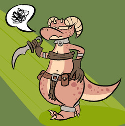 angry ankle_cuffs anthro bandeau belt belt_pouch bottomwear clothing collar cuff_(restraint) dagger female flat_chested front_view gloves green_background handwear horn loincloth melee_weapon navel restraints shackles shortstack simple_background solo speech_bubble spots tail thick_tail topwear weapon wrist_cuffs saybingryph dungeons_and_dragons hasbro wizards_of_the_coast piko_(simplifypm) kobold scalie 2018 aliasing digital_media_(artwork) full-length_portrait portrait