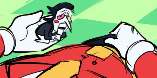 begging_for_mercy clothed clothing duo eyewear first_person_view glasses gloves handwear inside larger_humanoid larger_male male male_humanoid male_pov micro necktie open_mouth opening_pants pink_lens puppet red_cheeks scene_interpretation scene_reference size_difference smaller_humanoid smaller_male suit yellow_lens froguu1 deltarune disney pixar ratatouille undertale_(series) spamton_g._spamton tenna_(deltarune) digital_creature humanoid living_puppet 2025 meme redraw