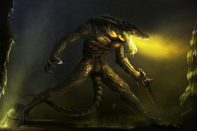 4_fingers anthro armor biped bodily_fluids dagger featureless_crotch fingers glowing green_body green_scales headgear helmet holding_object holding_weapon horn male melee_weapon nude open_mouth saliva scales simple_background smooth_horn solo standing tail teeth weapon yellow_eyes themefinland mythology dragon mythological_creature mythological_scalie scalie hi_res