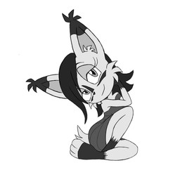 3_toes anthro barefoot black_hair breasts brown_body clothing dress feet female fur green_eyes hair simple_background solo toes transparent_background kannonx archie_comics sega sonic_the_hedgehog_(archie) sonic_the_hedgehog_(comics) sonic_the_hedgehog_(series) nicole_the_lynx digital_creature felid feline mammal 2015 alpha_channel digital_media_(artwork) hi_res monochrome