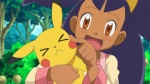 >_< brown_eyes detailed_background duo eyes_closed female feral forest fur gym_leader happy on_model outside plant pokemon_champion rubbing tree wood yellow_body yellow_fur unknown_artist nintendo pokemon iris_(pokemon) pokemon_trainer generation_1_pokemon human mammal pikachu pokemon_(species) rodent 16:9 2d_animation animated low_res short_playtime widescreen