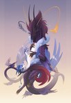 2023 69_position asian_mythology blue_body blue_scales bodily_fluids celina_(ghooostie) claws cunnilingus dragon draktau dripping duo east_asian_mythology eastern_dragon european_mythology feathered_wings feathers female female/female feral feral_on_feral flying genitals hi_res horn larger_female leg_wrap licking mythological_creature mythological_scalie mythology nude oral outside purple_body purple_scales pussy saliva saliva_drip scales scalie sex siren_(ghooostie) size_difference smaller_female spread_legs spreading tail tongue tongue_out vaginal western_dragon wings