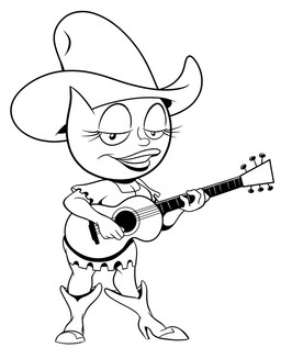 acoustic_guitar anthro boots clothing cowboy_boots cowboy_hat female footwear guitar hat headgear headwear lips looking_at_viewer musical_instrument narrowed_eyes plucked_string_instrument shoes simple_background smile solo string_instrument white_background chadrocco adventures_of_sonic_the_hedgehog sega sonic_the_hedgehog_(series) catty_carlisle domestic_cat felid feline felis mammal 2014 monochrome