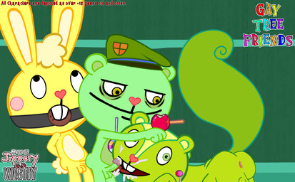 anal anthro anus bdsm blowjob_face bodily_fluids bondage bound cum cum_drip cumshot dripping ejaculation fellatio genital_fluids group group_sex leaking_cum male male/male oral penile sex smile smirk threesome trio jameshtf jipperyandwistiy_(artist) happy_tree_friends cuddles_(htf) flippy_(htf) fliqpy_(htf) nutty_(htf) bear lagomorph leporid mammal rabbit rodent sciurid tree_squirrel hi_res