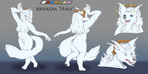 angry anthro areola blush breasts dancing digitigrade drunk exposure_variation expressions female fluffy fluffy_tail grey_nose hair headgear nipples nude ponytail pubes slightly_chubby solo substance_intoxication tail womb_tattoo lordofnothin1 arctic_fox canid canine fox mammal true_fox 2:1 hi_res model_sheet