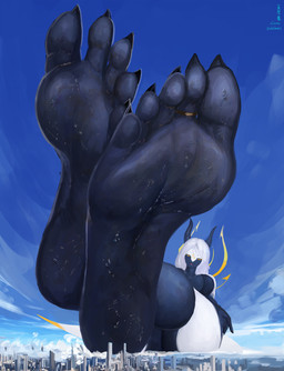 5_toes anthro barefoot biped blue_sky building city_destruction claws destruction digit_ring dirty dirty_feet feet female female_anthro foot_fetish foot_focus gold_(metal) humanoid_feet jewelry landscape landscape_dwarfing macro macro_anthro macro_female plantigrade ring sky soles solo toe_ring toes solutionwcs mythology espiel_(solutionwcs) dragon mythological_creature mythological_scalie reptile scalie colored hi_res