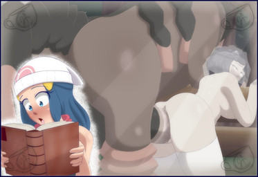 animal_genitalia animal_penis bestiality big_penis blue_border border duo equine_genitalia equine_penis female feral genitals human_focus interspecies male male/female not_furry_focus penetration penis photo pokephilia size_difference vaginal vaginal_penetration vulva wedding pok-zone nintendo pokemon sinnoh_folk_story_3 akari_(pokemon) dawn_(pokemon) generation_7_pokemon human mammal mudsdale pokemon_(species) hi_res