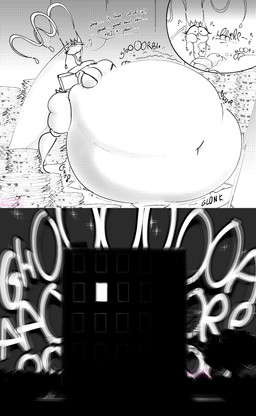 belly big_belly breasts building burping female huge_belly obese overweight plate solo sound_effects stuffing text weight_gain blahblah866 nintendo pokemon phera_(blahblah866) generation_7_pokemon pheromosa pokemon_(species) ultra_beast 2023 absurd_res digital_media_(artwork) english_text hi_res