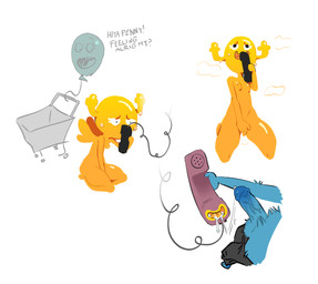 anthro antlers balloon balls bodily_fluids breasts cum cum_in_mouth cum_inside dialogue electronics fellatio female genital_fluids genitals group horn inflatable kneeling looking_pleasured male male/female masturbation nipples non-euclidean_sex oral penile penis phone portal_sex public public_sex sex shopping_cart simple_background stealth_sex sweat thinking_with_portals trio unusual_fellatio vaginal vaginal_masturbation vein veiny_penis white_background wings young anonymous_artist cartoon_network the_amazing_world_of_gumball alan_keane gumball_watterson penny_fitzgerald animate_inanimate fairy felid feline mammal hi_res