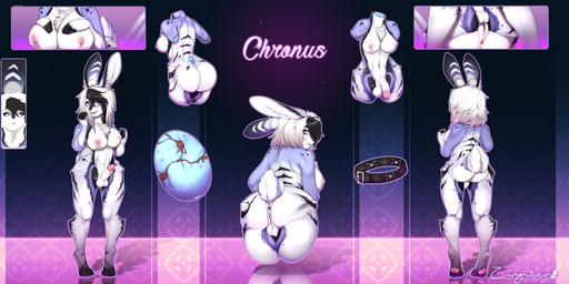 4_missing_limbs alternative_fashion amputee anus big_breasts breasts butt celtic disability genitals gore goth herm intersex nipples nude penis quadruple_amputee sex solo vulva zingiber lagomorph leporid mammal rabbit absurd_res hi_res model_sheet