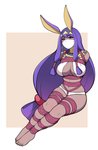 bdsm big_breasts blue_hair bondage bound breasts feet female gold_(metal) gold_jewelry hair jewelry looking_at_viewer restraints rope rope_bondage side_boob simple_background solo jam-orbital fate_(series) type-moon caster_nitocris nitocris_(fate) animal_humanoid canid canid_humanoid canine canine_humanoid humanoid jackal_humanoid mammal mammal_humanoid 2018 hi_res