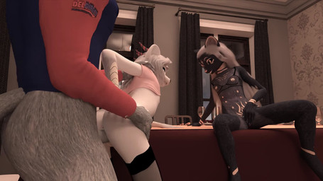 adult_on_young age_difference anthro anthro_on_anthro anthro_penetrated anthro_penetrating anthro_penetrating_anthro anus bent_over_table bottomless bottomless_anthro clothed clothing delivery_(commerce) delivery_employee female female_penetrated fingering group group_sex inside male male/female male_penetrating male_penetrating_female masturbation penetration penile penile_penetration penis_in_vagina sex tail teeth threesome vaginal vaginal_fingering vaginal_masturbation vaginal_penetration voyeur young young_penetrated younger_penetrated littlefisky mythology canid canine domestic_cat dragon felid feline felis fox hybrid mammal mythological_creature mythological_scalie scalie 16:9 3d_(artwork) 3d_animation animated digital_media_(artwork) hi_res short_playtime webm widescreen