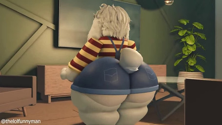 big_butt butt clothed clothing fart feces fully_clothed inside male misleading_thumbnail soiling soiling_pants solo lolfunnyman roblox lagomorph leporid mammal rabbit 16:9 3d_(artwork) 3d_animation animated digital_media_(artwork) high_framerate short_playtime sound video widescreen