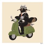 anthro kemono male motorcycle motorcycle_helmet solo vehicle shikayoshi domestic_cat felid feline felis mammal 1:1 2024 absurd_res hi_res