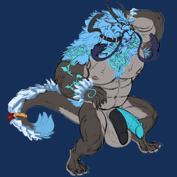 2_horns 2_penises ankh anthro balls bashful black_eyes collar curved_horn digit_ring dragon_ears eyewear fire_wisp fur genitals glasses half-erect horn ice ice_on_tail jewelry lich_dragon male mane markings markings_on_body markings_through_hair multi_genitalia multi_penis musclegut muscular muscular_anthro muscular_male nipples penis pose ring rose_bell scottish_dragon scratching_head smile solo standing tail_fluff tattoo thedoodledenttv wedding_ring wedding_ring_on_tail whiskers mythology gorgollnia dragon eastern_dragon furred_dragon furred_scalie humanoid mythological_creature mythological_scalie scaled_dragon scalie hi_res sketch father_(lore) parent_(lore)