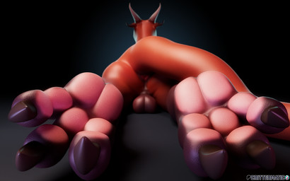 3_toes anus balls butt butt_focus feet feral foot_fetish foot_focus genitals lying lying_on_ground male non-mammal_balls on_front on_ground paws rear_view smooth_skin solo tail toes conditional_dnp crittermatic mythology angus_(critterclaws) dragon mythological_creature mythological_scalie scalie 3d_(artwork) digital_media_(artwork) hi_res