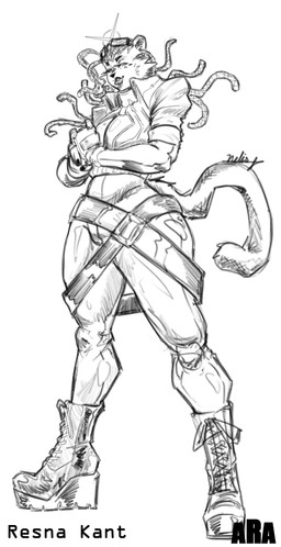 anthro athletic belt bodysuit boots braided_hair breasts bulge cleavage clothed clothing cracking_knuckles eyewear footwear gloves gynomorph hair handwear intersex jumpsuit lips long_hair rolled_up_sleeves shoes skinsuit smile solo standing sunglasses text thick_lips tight_clothing nehisark accelerated_racing_association resna_kant_(ara) felid feline lion mammal pantherine english_text hi_res monochrome